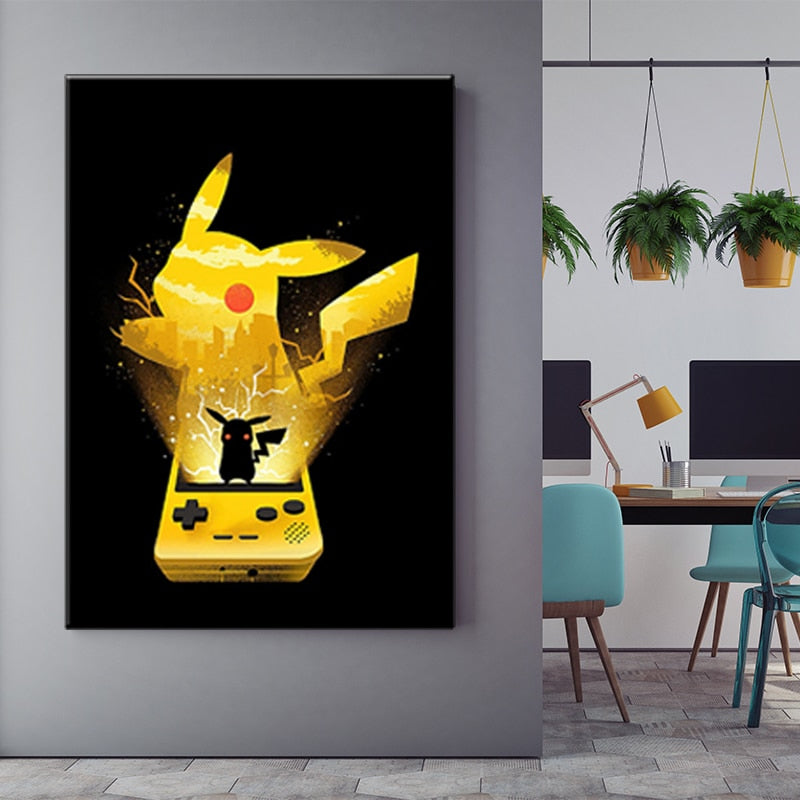 Arthia Designs - Pokemon Game Machine Canvas Art - Review