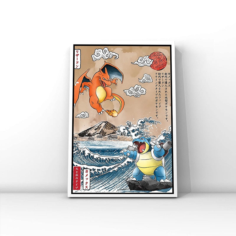 Arthia Designs - Pokemon Japanese Anime Canvas Art - Review