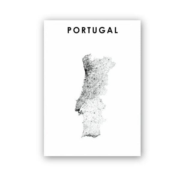 Arthia Designs - Map of Portugal Canvas Art - Review