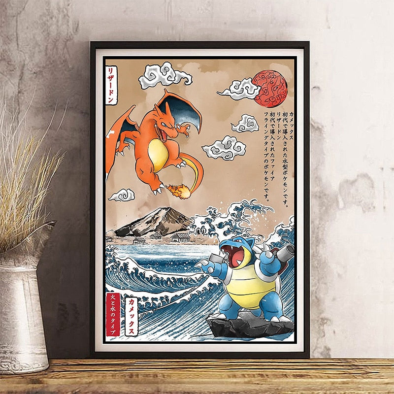 Arthia Designs - Pokemon Japanese Anime Canvas Art - Review