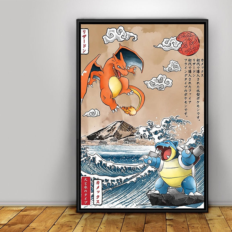 Arthia Designs - Pokemon Japanese Anime Canvas Art - Review