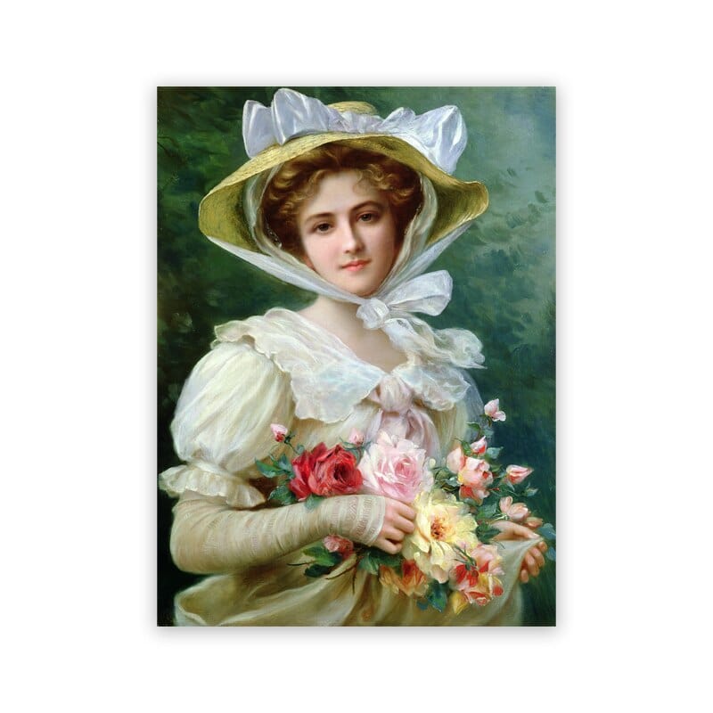 Arthia Designs - Vintage Beautiful Women Portrait Canvas Art - Review