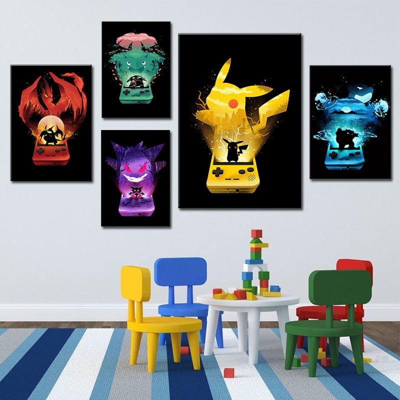 Arthia Designs - Pokemon Game Machine Canvas Art - Review