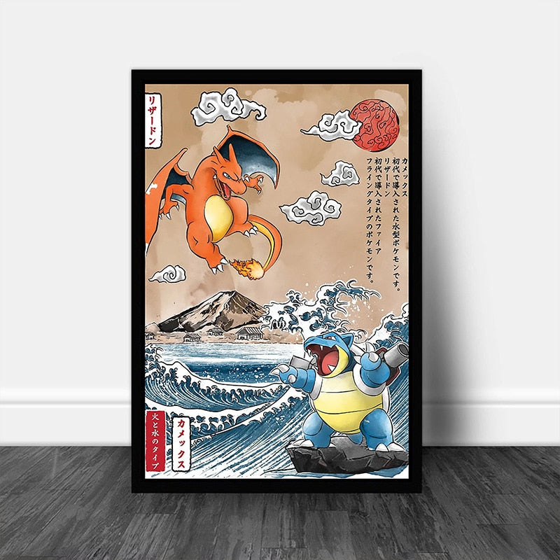 Arthia Designs - Pokemon Japanese Anime Canvas Art - Review