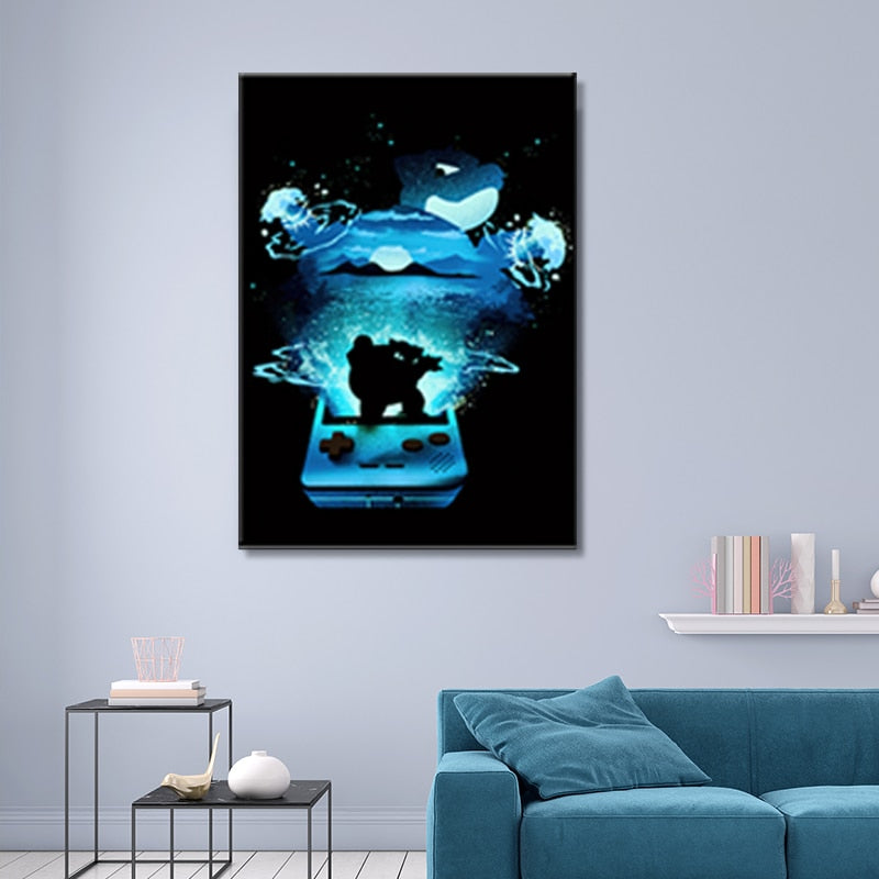 Arthia Designs - Pokemon Game Machine Canvas Art - Review