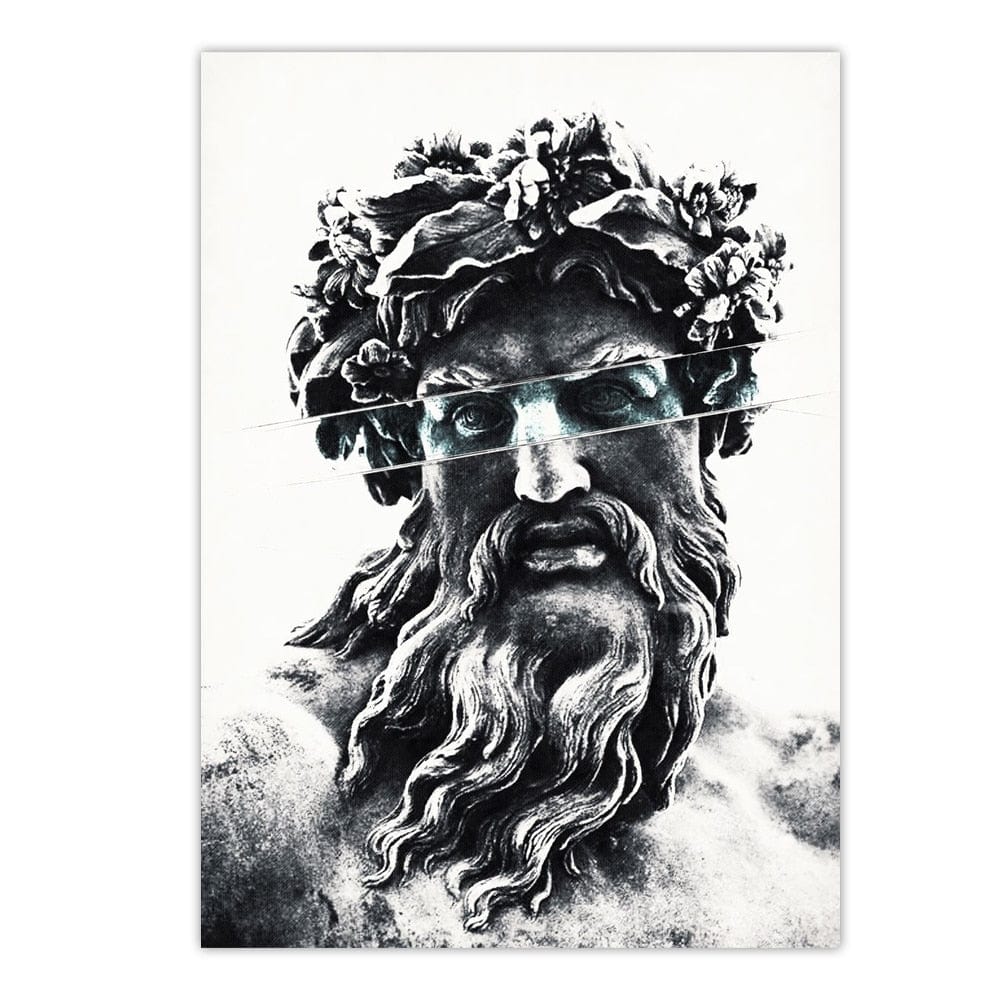 Arthia Designs - Zeus Classical Greek Sculpture Canvas Art - Review