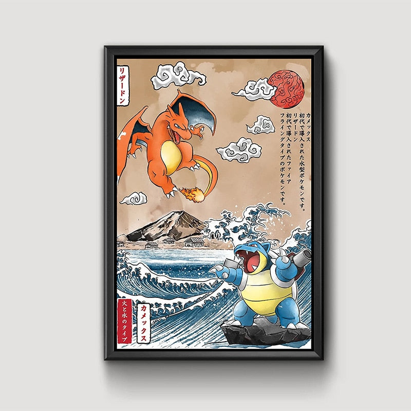 Arthia Designs - Pokemon Japanese Anime Canvas Art - Review